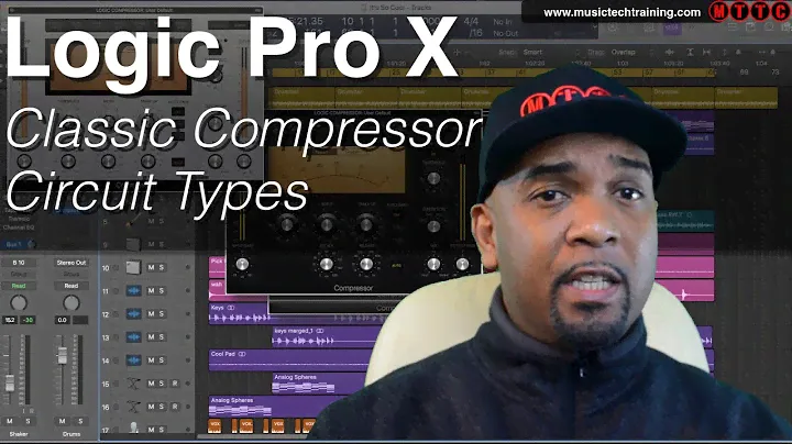 Logic Pro Compressors | Vintage Compressor Circuits  | UREI 1176 | DBX 160 | LA2A | SSL Bus Comp