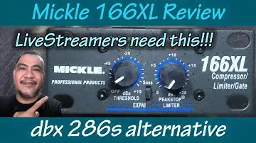 Mickle 166XL Review (audio compressor for podcasters, livestreamers, voice overs)