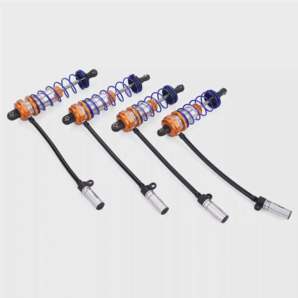 4 шт. Металлический Передний и задний амортизатор для ZD Racing DBX-10 DBX10 1/10 Запчасти для модернизации радиоуправляемого автомобиля, аксессуары-0