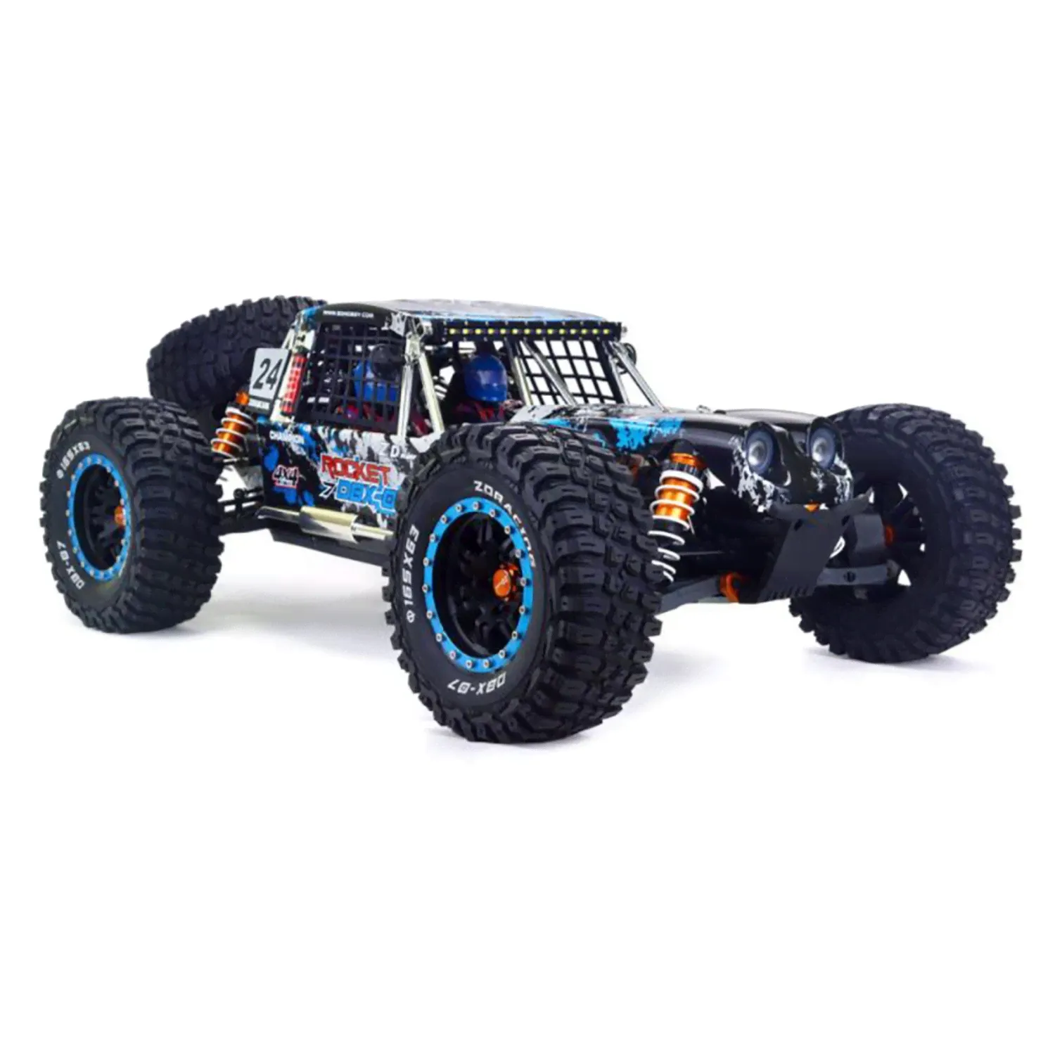 Радиоуправляемый багги ZD RACING 4WD ARTR масштаб 1:7 2.4G - ZD-DBX-07-BL-3