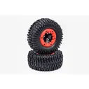 ZD RACING parts DBX-10 wheels tire set Red ZD-7544