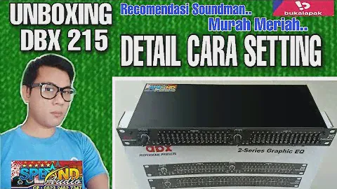 UNBOXING DBX 215 DARI BUKALAPAK | DETAIL CARA SETTING
