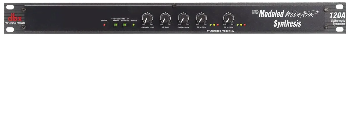 dbx Энхансер/эксейтер 120A, черный-0