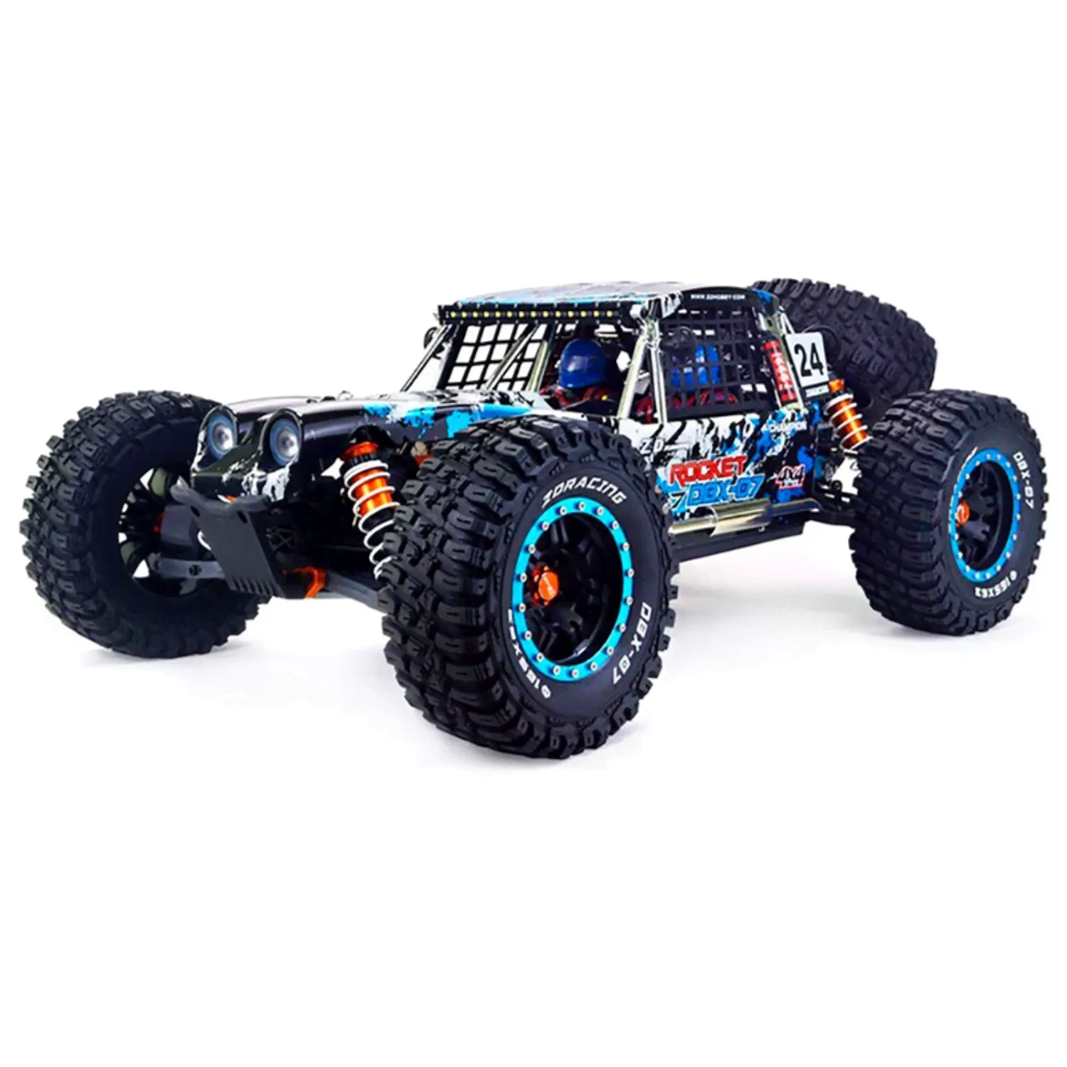 Радиоуправляемая машина ZD RACING DBX-07 (RTR) (blue)