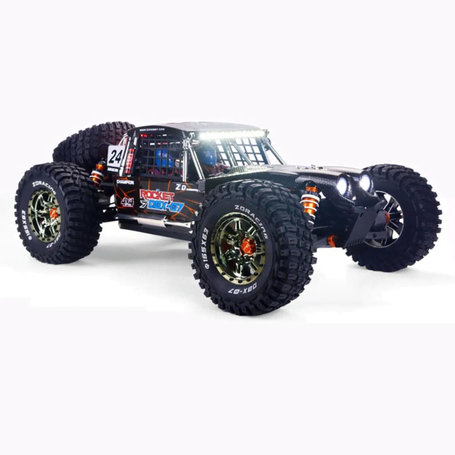 Радиоуправляемый багги ZD RACING 4WD ARTR масштаб 1:7 2.4G - ZD-DBX-07-BL