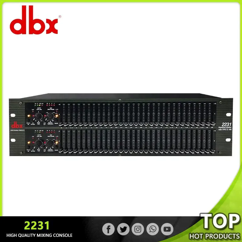 dbx Эквалайзер 2231 EQ-, белый
