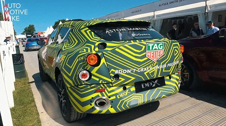 Прототип ASTON MARTIN DBX 2020 года участвует в гонках на холме Goodwood FOS Hill!