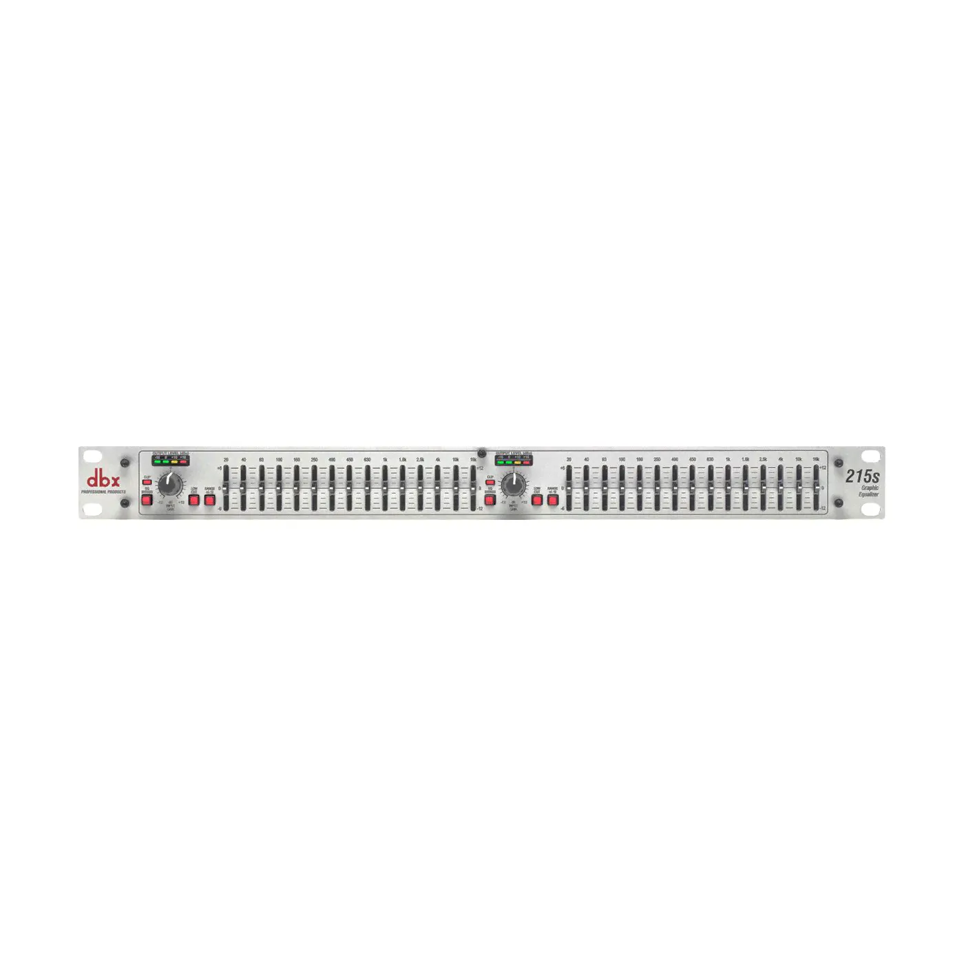 DBX 215S 2-канальный 15-полосный графический эквалайзер-1