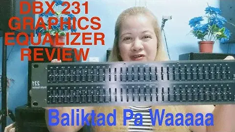DBX 231 GRAPHICS EQUALIZER REVIEW