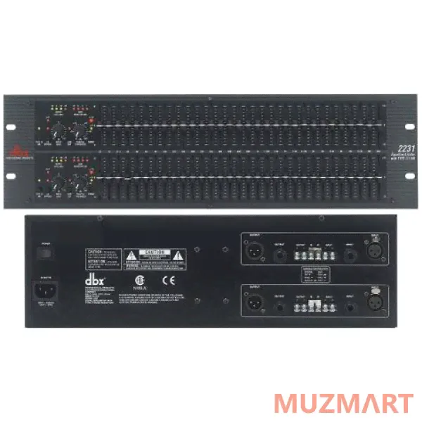 Dbx 2231 Графический эквалайзер 2-канальный с лимитером
