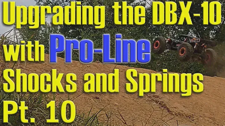 Upgrade the Shocks & Springs - ZD Racing DBX-10 1/10 4WD 2.4G Desert Truck Brushless RTR - Pt. 10