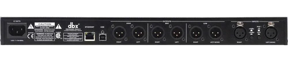DBX DriveRack PA2 спикер-процессор (2вх./ 6 вых., подавитель АОС, разъемы XLR)-0