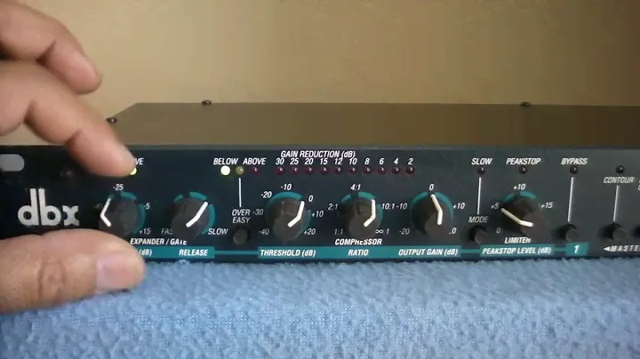 dbx 166A Compresor - Introduccion y Prueba